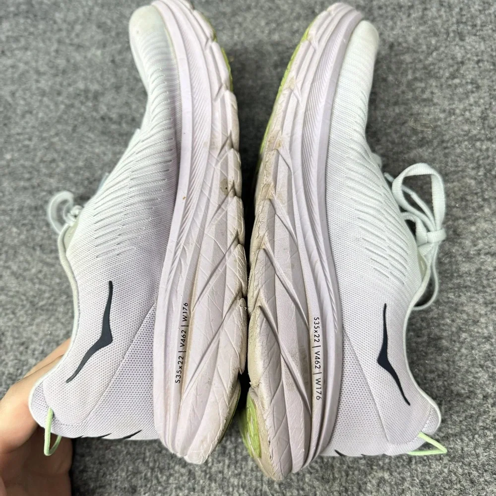 Hoka Rincon 3 Running Shoes Women 9 Pale Mauve Orchid Hush Lightweight Sneaker